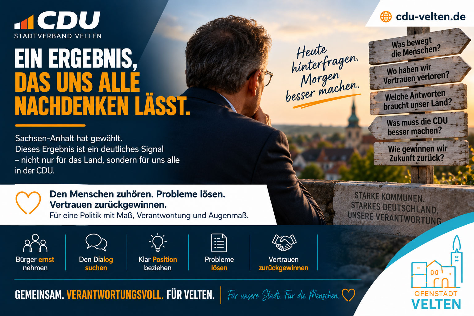 Sachsen-Anhalt – ein Ergebnis, über das auch wir als CDU nachdenken müssen